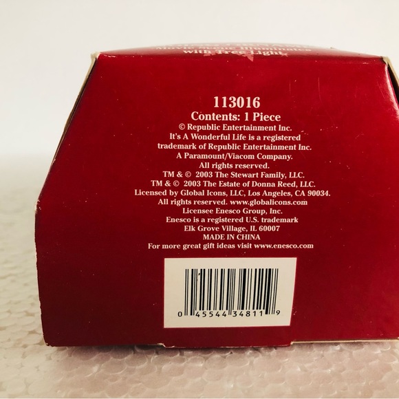 It’s A WONDERFUL LIFE 2003 TV CHRISTMAS ORNAMENT #113016 I’ll GIVE YOU THE MOON - Picture 8 of 11